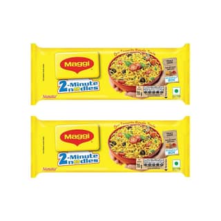 Maggi Masala - 2 Minutes Instant Noodles - Pack of 2