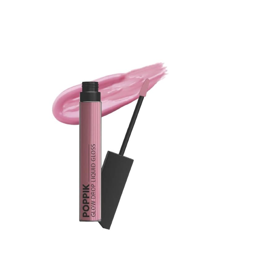 POPPIK Liquid Gloss Lipstick for Women | High Shine, Non Sticky, Moisturizing Lip Color | Smooth Glossy Finish | Party & Everyday Wear Lip Gloss, Ideal for Wedding, Casual Outings, Gifting, 2ML