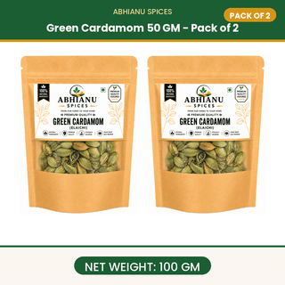 Abhianu Spices Green Cardamom Whole Pods
