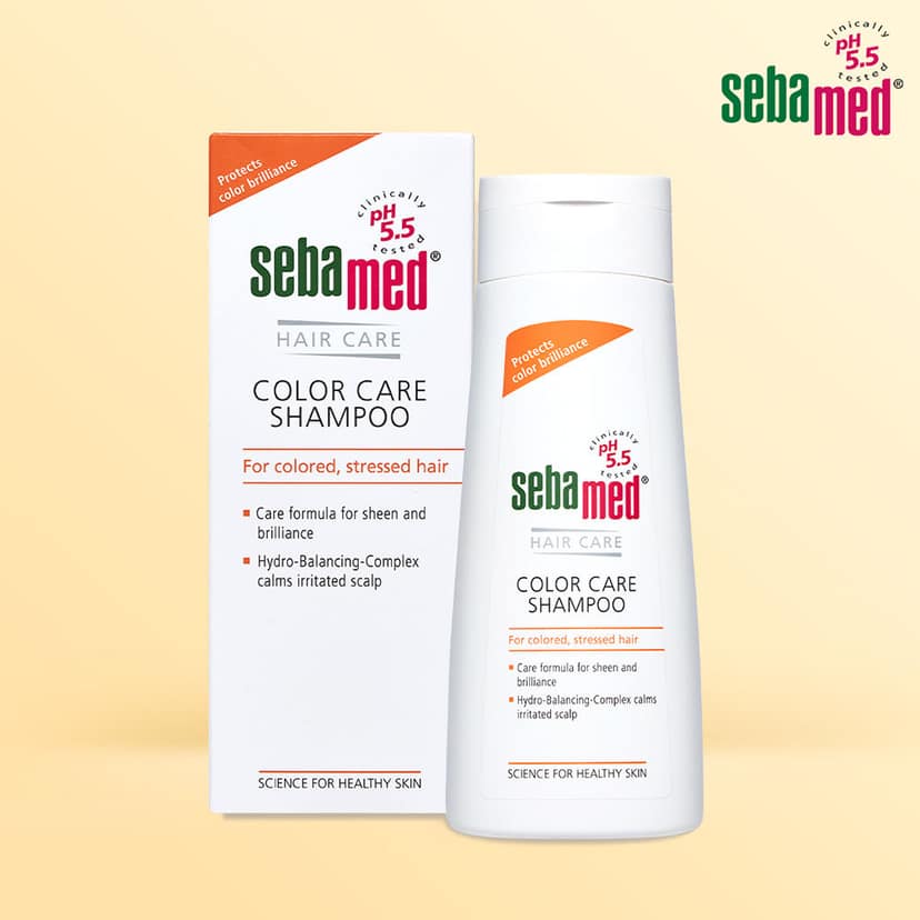 Sebamed Color Care Shampoo | pH5.5 I Protects shine & color brilliance view 2