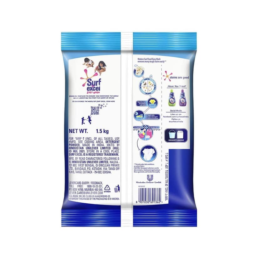 Surf Excel Easy Wash Detergent Powder view 2