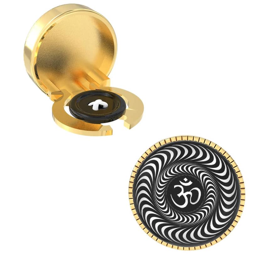 The Smart Buttons - Shirt Button Cover Cufflinks for Men - OM Design view 7