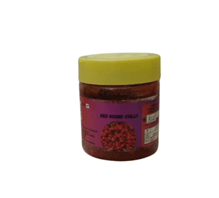 Red Round Chilly Jar - Premium Quality Spice for Cooking