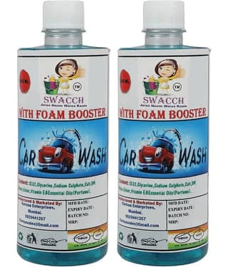Car Wash With Foam Booster