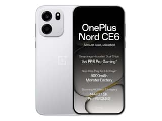 Oneplus Nord CE6 Smartphone, 8GB RAM, 256GB Storage - Lunar Pearl