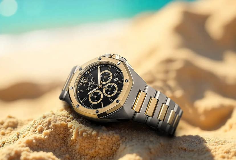 Qorum Kronos Men’s Chronograph Watch view 3