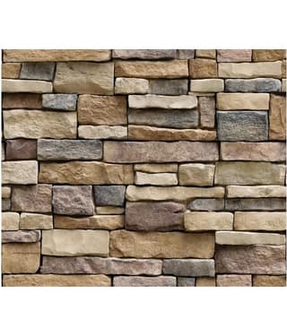 Jaamso Royals Peel and Stick Wallpaper - Stone Wallpaper Nature Sticker ( 200 x 45 cms )
