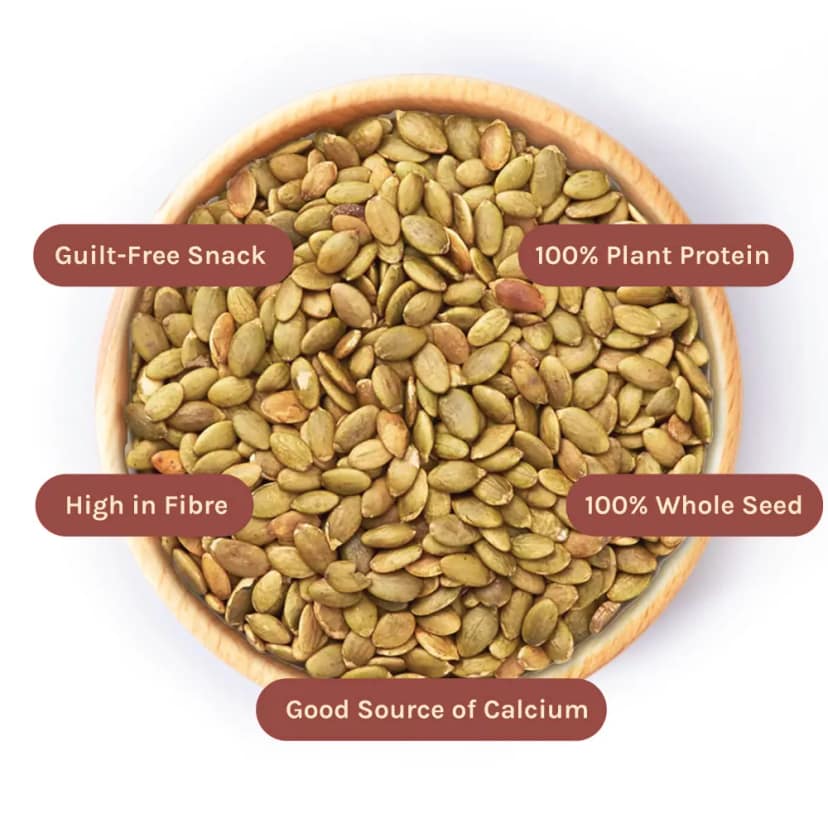 nourish you Organic Roasted Pumpkin Seeds view 3