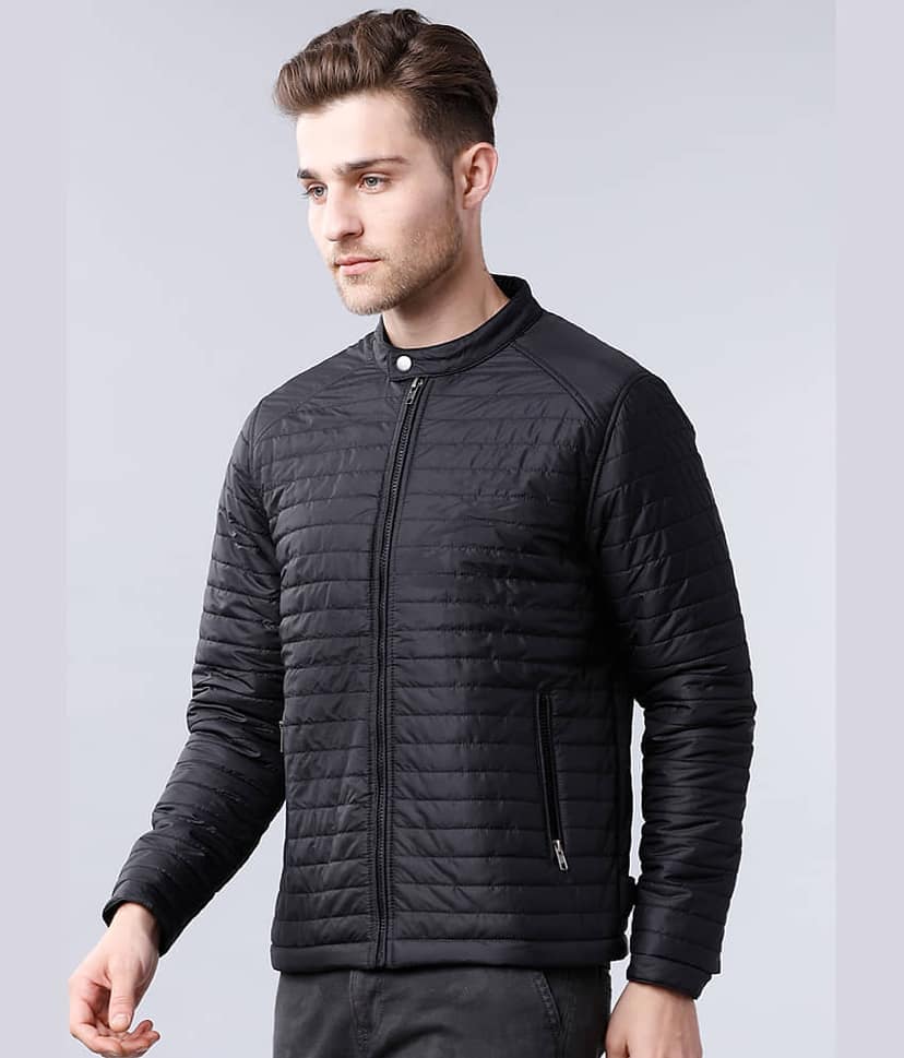 Highlander Polyester Men's Casual Jacket - Black ( Pack of 1 ) view 2