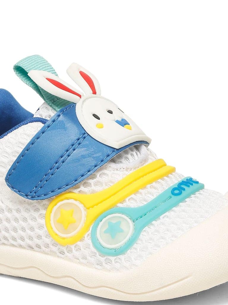 Fluffy Toddlers' First Step Shoes - Blue (Unisex) view 2