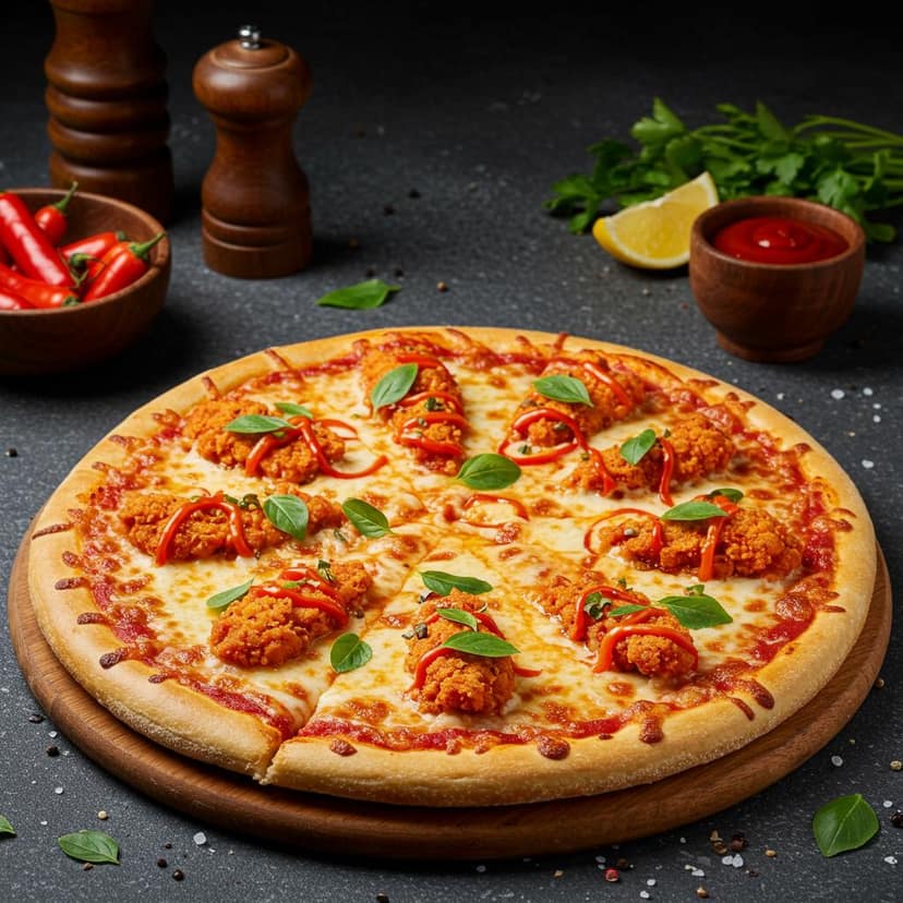 Peri Peri Chicken Pizza
