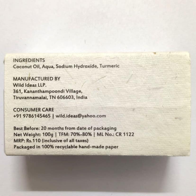Wild Ideas Turmeric Body Soap (Set of 4) view 3