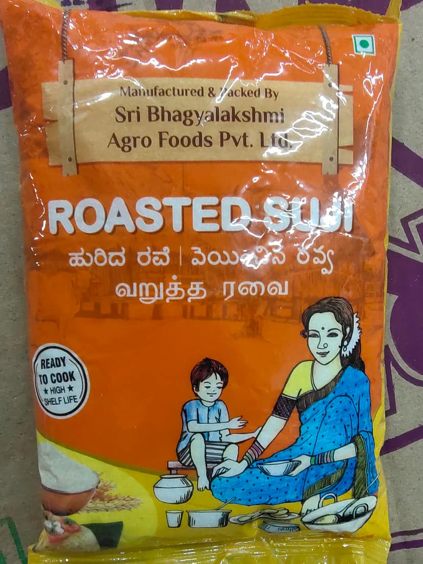 Sri bhagyalakshmi roasted suji