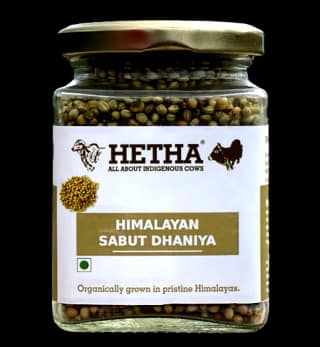 Himalayan Sabut Dhaniya / Coriander Seeds (Size - 90g) by HETHA