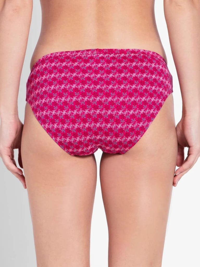 Jockey 1410 Bikini Printed Panties Pack of 3 view 2
