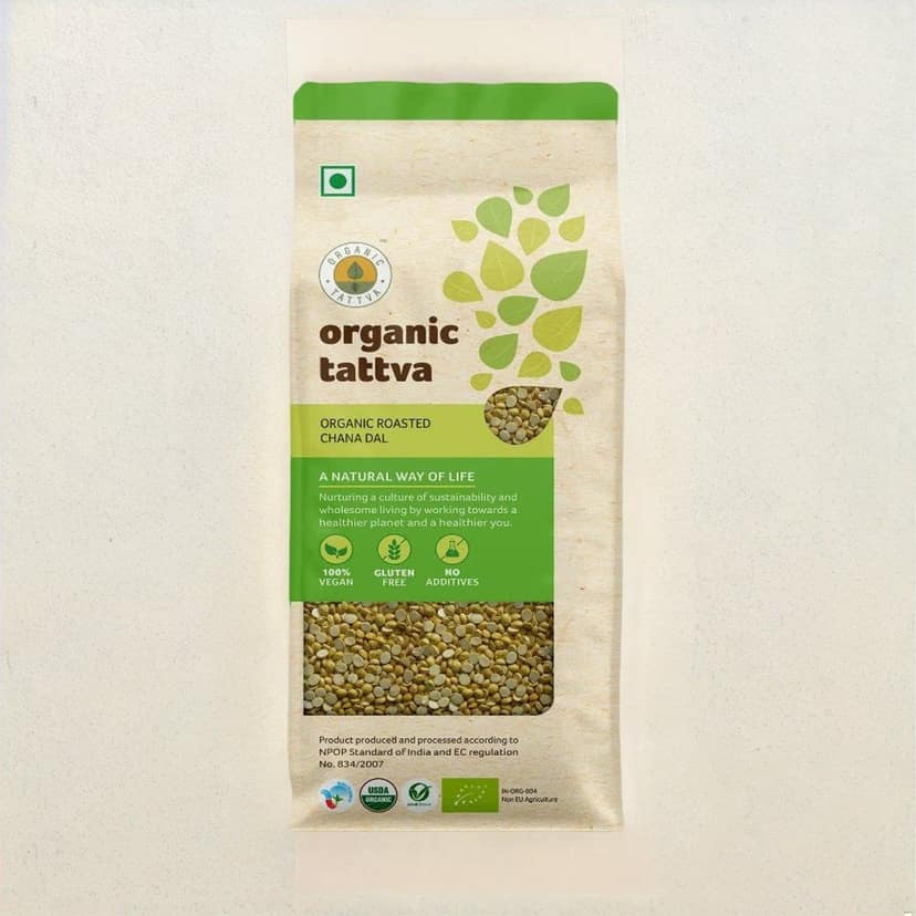 Organic Tattva Roasted Chana Dal