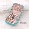 Portable Travel Organizer Pouch for Jewellery Cosmetics Makeup Accessories Storage Bag view 3