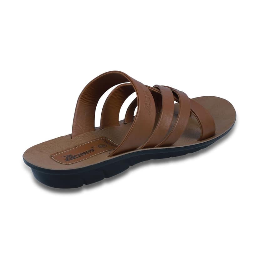 Paragon Footwear Comfortable, Lightweight, Durable, Slip Resistant Outdoor Sandals for Men with Extra Sole Support | Semi-Formal Sandals for Men view 5
