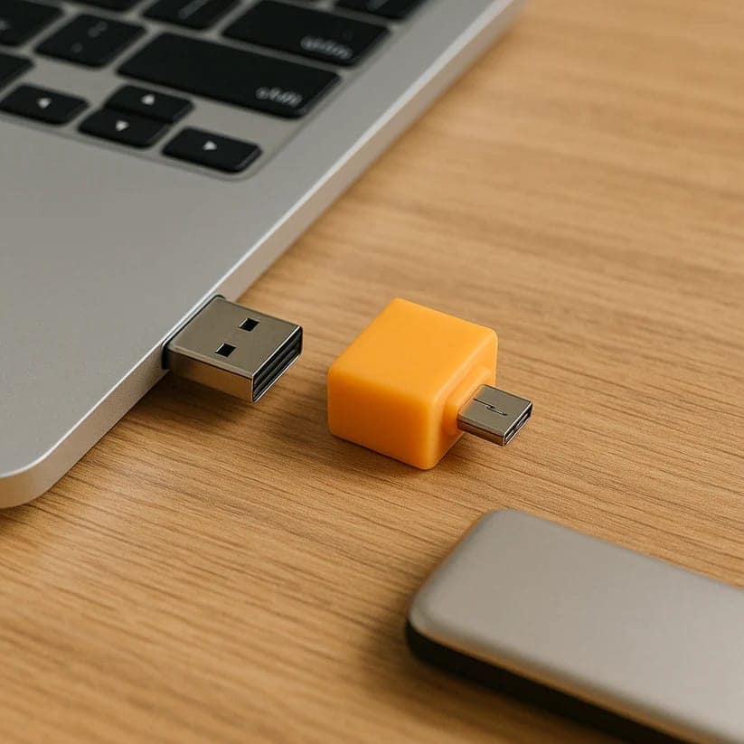 Micro USB OTG Adapter - (3 Pc / Mix Color) view 3