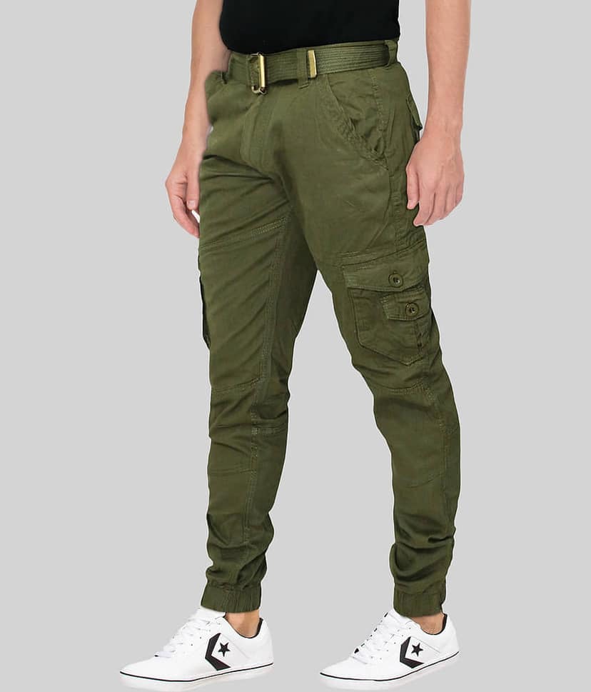 HYMEN LEGIONS Regular Flat Men's Cargos - Light Green ( Pack of 1 ) view 2