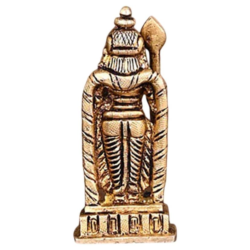 Brass Kartikeya God Idol Statue, Height : 3.2 Inch (BSMAS1473 D) view 3