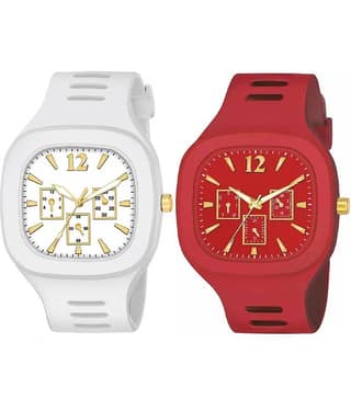 Hala - Multicolor Silicon Analog Men's Watch