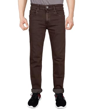 JB JUST BLACK Dark Brown Regular Fit Jeans