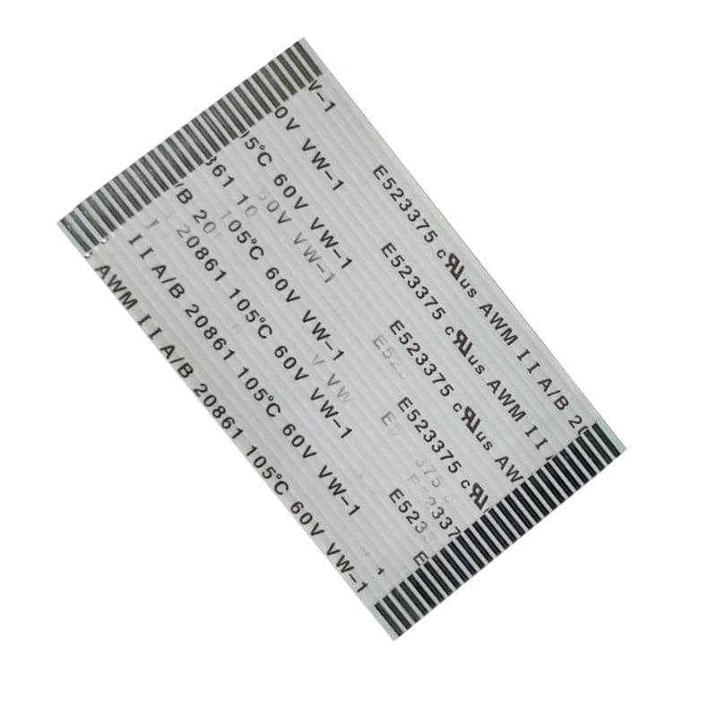 28 Pin 1mm Pitch 50mm Same Side Connection FFC Ribbon Flexible Flat Cable