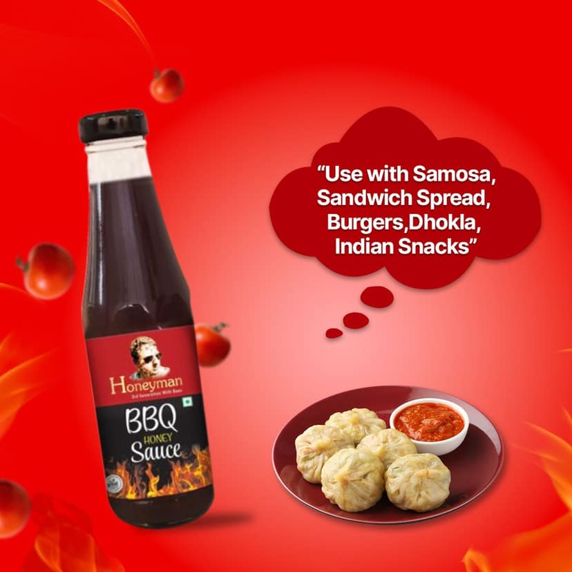 Honeyman BBQ Sauce Cream Dressing 300 gm view 5