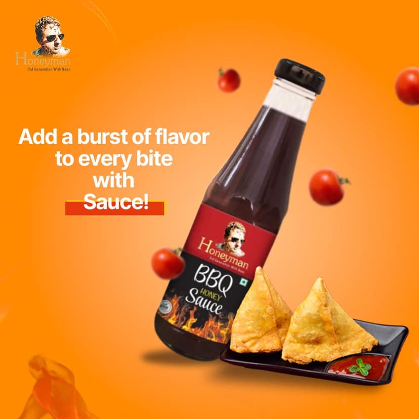 Honeyman BBQ Sauce Cream Dressing 300 gm view 6