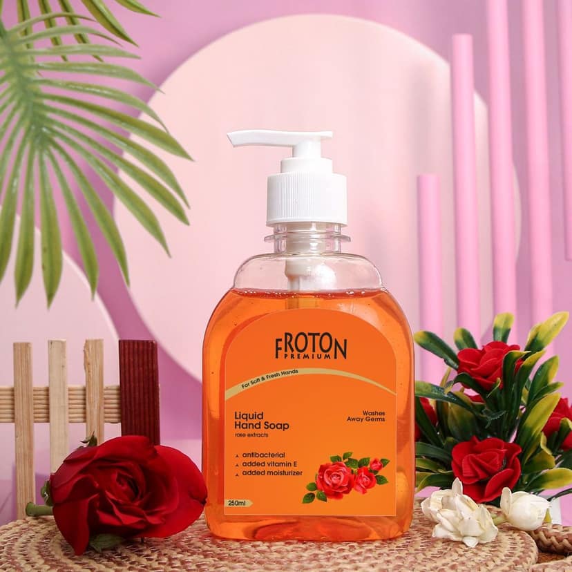 Froton Handwash Rose 250ml Pack of 2 view 3