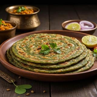 Menthi Paratha
