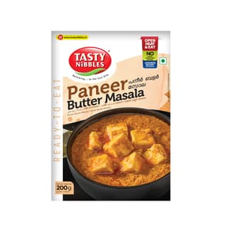 Tasty Nibbles Ready to Eat Paneer Butter Masala 200g|No Added Preservatives Using Retort Technology