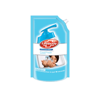 Lifebuoy Cool Fresh Activ Silver Formula Germ Protection Handwash Refill 750 Ml
