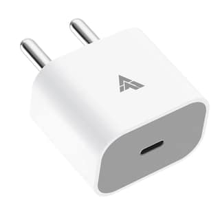 DR VAKU 20W Charger Type C Adapter for 17/17 Air/17 Pro/17 Pro Max, 16/16 Plus/16 Pro/16 Pro Max/16e, 15/14/13/12/11 Series with PD 3.0 USB-C 20 Watt Fast Charging Adaptor-White