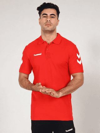 Go Cotton Polo Neck Cotton Rich Half Sleeve Solid Regular fit Cottonpoly T-shirt for Men Comfortable soft Breathable Fabric Stretchable for Everyday Use Ideal for Casual wear and officewear