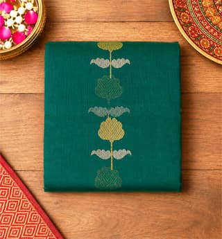 Handloom Chanderi Silk Cotton Saree