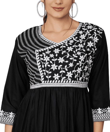 KOI SLEEPWEAR Beautiful Short Embroidered Dress WINE view 6