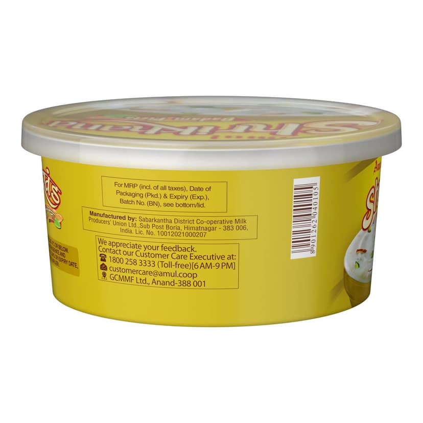 Amul Shrikhand Badam Pista, 200 G view 2