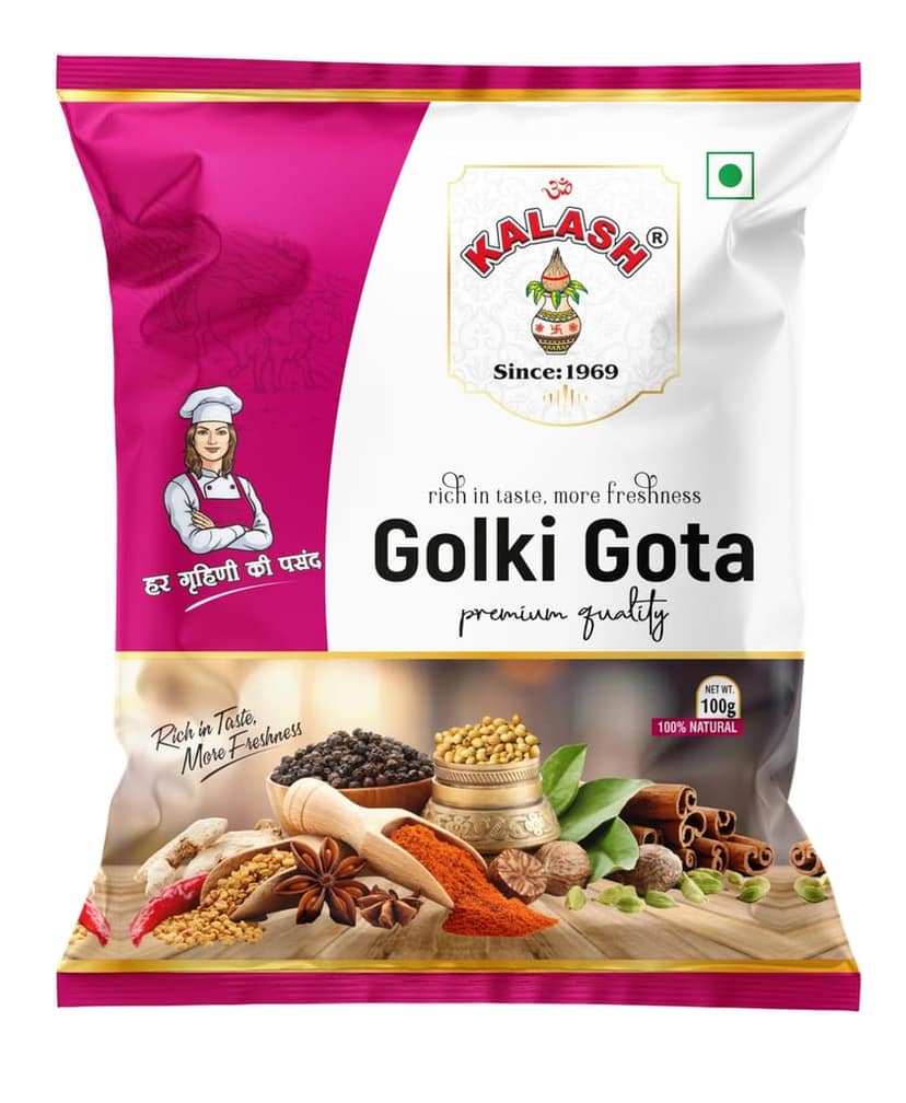 Kalash Black Peppercorns | Golki Seeds | Whole Kali Mircha 100gm