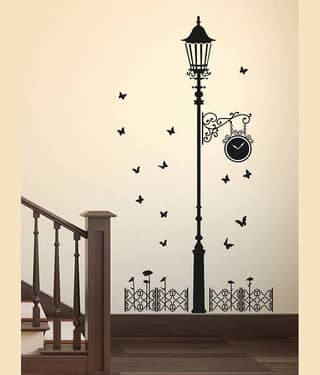 Inkfence Wall Sticker Abstract ( 129 x 62 cms )