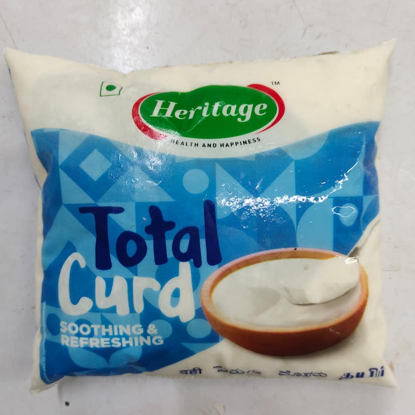 Heritage total curd soothing and refreshing