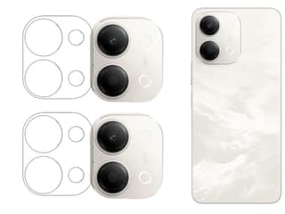ISAAK Back Camera Lens Protector compatible for Vivo Y11 5G (Pack of 2)