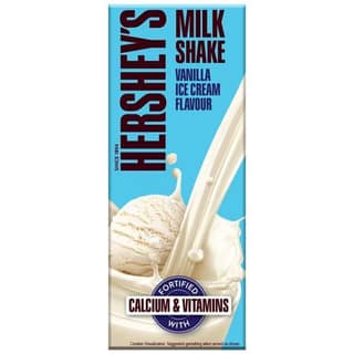 Hersheys Milkshake - Vanilla Ice Cream Flavour, 180 ml Tetra