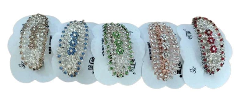 "Sparkling Rhinestone Hair Clip" view 3