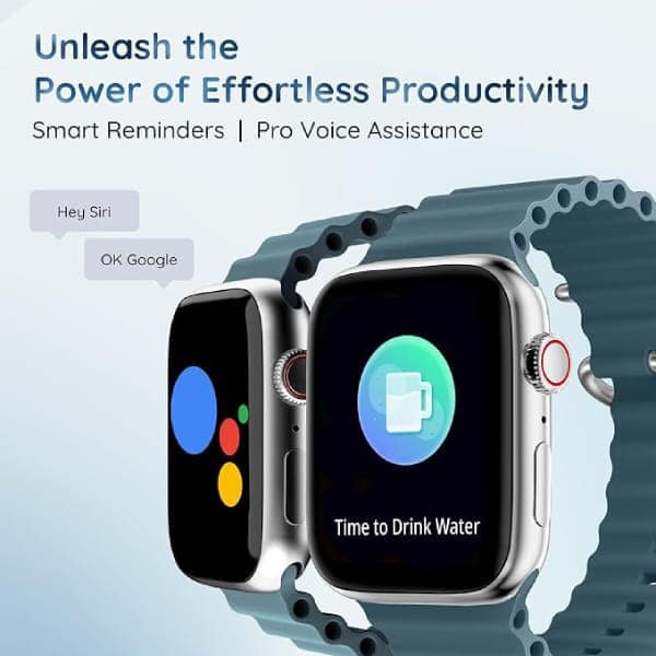 Pebble Frost Pro 1.96 Dispay Smart Watch view 4