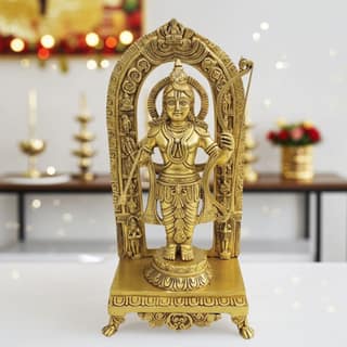 Brass Ram Lala God Idol Statue - 18.5 Inch Showpiece Idol (BSMAS1738 M)