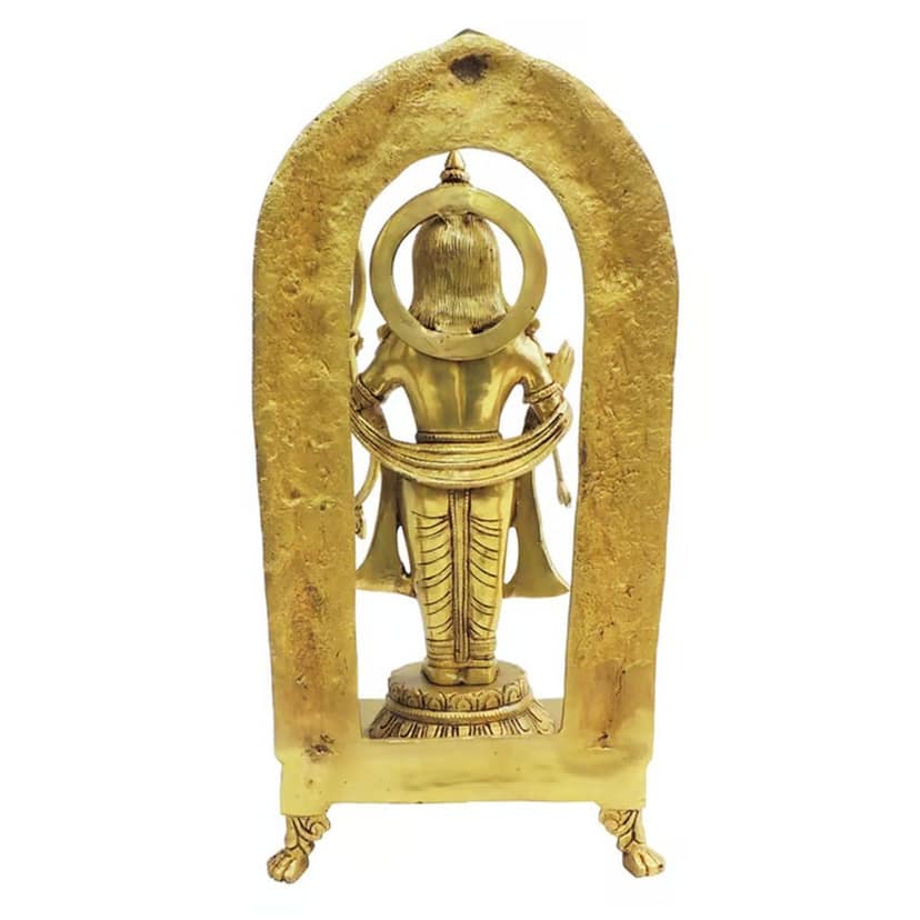 Brass Ram Lala God Idol Statue - 18.5 Inch Showpiece Idol (BSMAS1738 M) view 3