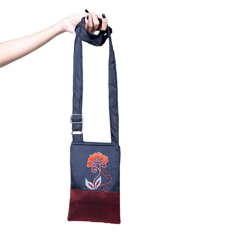 Khun Fabric Sling Bags view 4