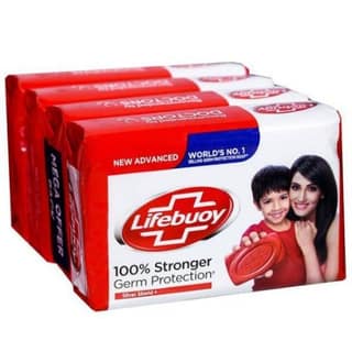 Lifebuoy Silver Soap 4X75 Gms